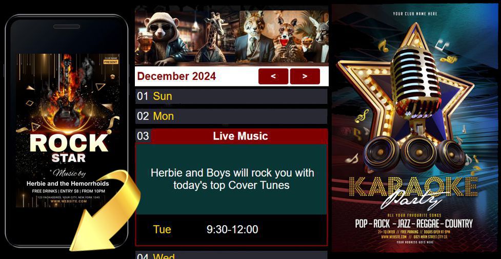 best entertainment calendar mobile